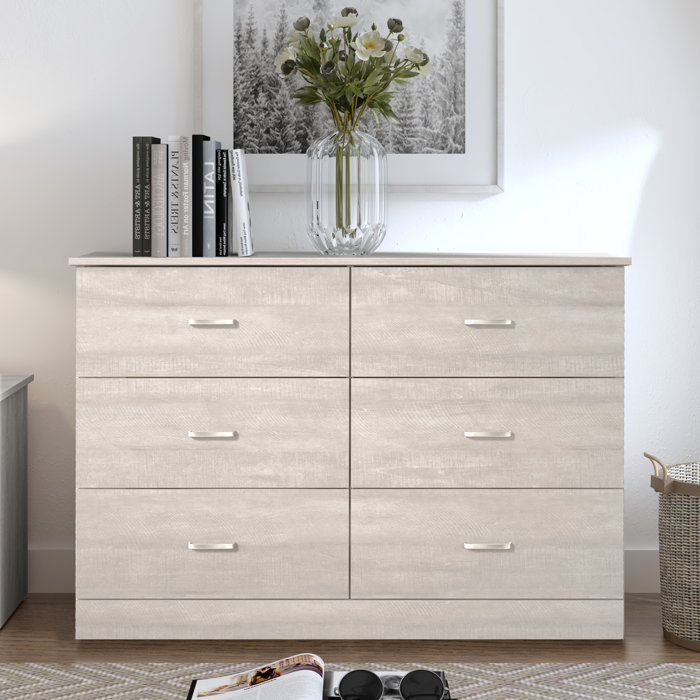 Wade Logan® Allyannah 6 Drawer Dresser & Reviews Wayfair